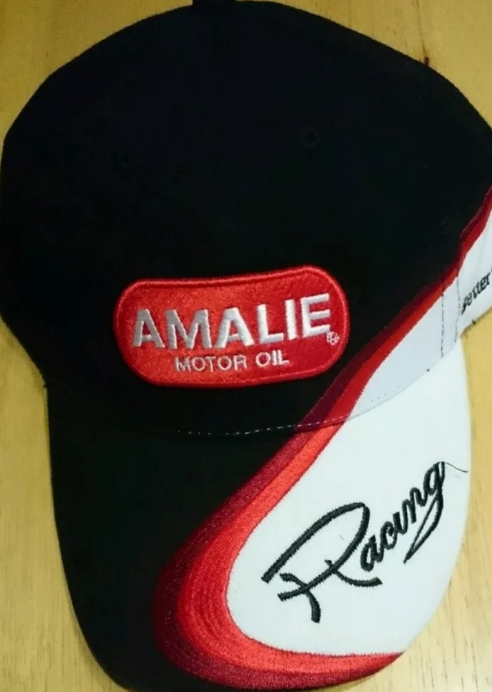 Amalie Racing Black & Red Baseball Hat